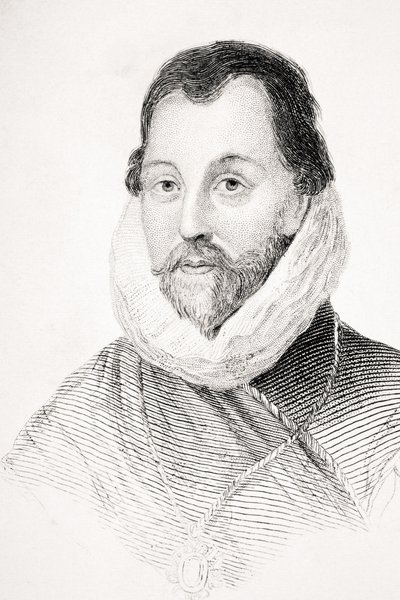 Sir Francis Drake, illustratie uit 